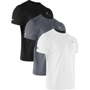 image:imageNELEUS Mens Dry Fit Mesh Athletic Shirts5016 BlackGreyWhite