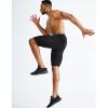 image:imageNELEUS Mens 3 Pack Running Compression Shorts with Pockets6063 BlackBlackBlack 3 Pack
