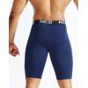image:imageNELEUS Mens 3 Pack Running Compression Shorts with Pockets6063 BlackGreyNavy Blue 3 Pack