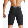 image:imageNELEUS Mens 3 Pack Running Compression Shorts with Pockets6063 BlackGreyRed 3 Pack