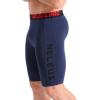 image:imageNELEUS Mens 3 Pack Running Compression Shorts with Pockets6064 BlackGreyNavy Blue 3 Pack