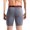 image:imageNELEUS Mens 3 Pack Running Compression Shorts with Pockets6064 BlackGreyWhite 3 Pack