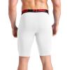 image:imageNELEUS Mens 3 Pack Running Compression Shorts with Pockets6064 BlackGreyWhite 3 Pack
