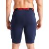 image:imageNELEUS Mens 3 Pack Running Compression Shorts with Pockets6064 BlueNavyRed 3 Pack