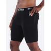 image:imageNELEUS Mens 3 Pack Running Compression Shorts with Pockets6082 BlackGreyNavy Blue 3 Pack