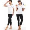 image:imageNELEUS Womens 3 Pack Athletic Running Shirt Workout Compression Shirts8017 BlackGreyWhite