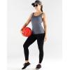 image:imageNELEUS Womens 3 Pack Compression Tank Top Support Yoga Bra with Cups Athletic Running Shirts8087 BlackGreyBlue