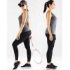 image:imageNELEUS Womens 3 Pack Compression Tank Top Support Yoga Bra with Cups Athletic Running Shirts8199 BlackGreyBlue