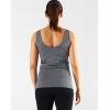 image:imageNELEUS Womens 3 Pack Compression Tank Top Support Yoga Bra with Cups Athletic Running Shirts8199 BlackGreyBlue