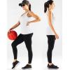 image:imageNELEUS Womens 3 Pack Compression Tank Top Support Yoga Bra with Cups Athletic Running Shirts8199 BlackGreyWhite