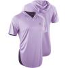 image:imageNELEUS Womens Running Hooded Athletic Shirt 3 Pack8104 PinkGreyPurple 3 Pack