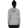 image:imageNELEUS Womens Sun Protection Running Shirts Workout Athletic Shirts with Hoods2651 BlackGreyNavy Blue 3 Pack