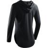 image:imageNELEUS Womens Sun Protection Running Shirts Workout Athletic Shirts with Hoods8090 BlackBlackBlack 3 Pack