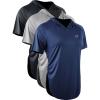 image:imageNELEUS Womens Running Hooded Athletic Shirt 3 Pack8104 BlackGreyNavy Blue 3 Pack
