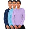 2651 Navy Blue/Blue/Purple 3 Pack