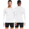 image:imageNELEUS 4 Pack Mens Workout Long Sleeve Shirts Compression Dry Fit Muscle Tops5009 Crew Neckblack grey navy white