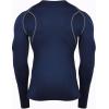 image:imageNELEUS 4 Pack Mens Workout Long Sleeve Shirts Compression Dry Fit Muscle Tops5009 Crew Neckblack grey navy white