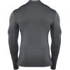 image:imageNELEUS 4 Pack Mens Workout Long Sleeve Shirts Compression Dry Fit Muscle Tops5024 Mock Neckblack grey navy red