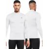 image:imageNELEUS 4 Pack Mens Workout Long Sleeve Shirts Compression Dry Fit Muscle Tops5024 Mock Neckblack grey navy white
