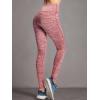 image:imageNELEUS Womens High Waist Running Workout Leggings for Yoga with Pockets9033 Yoga Pant 2 Pack Black red