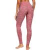 image:imageNELEUS Womens High Waist Running Workout Leggings for Yoga with Pockets9033 Yoga Pant 2 Pack Black red
