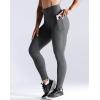 image:imageNELEUS Womens High Waist Running Workout Leggings for Yoga with Pockets9069 BlackGrey  2 Pack