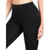 image:imageNELEUS Womens High Waist Running Workout Leggings for Yoga with Pockets9152 Black  Pack of 3