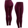 image:imageNELEUS Womens High Waist Running Workout Leggings for Yoga with Pockets9152 Black navy Blue red  Pack of 3