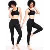 image:imageNELEUS Womens High Waist Running Workout Leggings for Yoga with Pockets9152 Black navy Blue red  Pack of 3