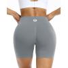 image:imageNELEUS Workout ShortsLegging for Women Scrunch Seamless Soft High Waist Gym ShortsPantsQ1055 1 Pack grey