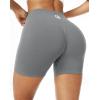 image:imageNELEUS Workout ShortsLegging for Women Scrunch Seamless Soft High Waist Gym ShortsPantsQ1055 1 Pack grey