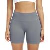image:imageNELEUS Workout ShortsLegging for Women Scrunch Seamless Soft High Waist Gym ShortsPantsQ1055 1 Pack grey