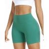 image:imageNELEUS Workout ShortsLegging for Women Scrunch Seamless Soft High Waist Gym ShortsPantsQ1055 1 Pack lake Green