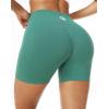 image:imageNELEUS Workout ShortsLegging for Women Scrunch Seamless Soft High Waist Gym ShortsPantsQ1055 1 Pack lake Green