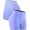 image:imageNELEUS Workout ShortsLegging for Women Scrunch Seamless Soft High Waist Gym ShortsPantsQ1055 1 Pack purple