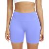 image:imageNELEUS Workout ShortsLegging for Women Scrunch Seamless Soft High Waist Gym ShortsPantsQ1055 1 Pack purple