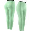 image:imageNELEUS Workout ShortsLegging for Women Scrunch Seamless Soft High Waist Gym ShortsPantsQ1155 1 Pack green
