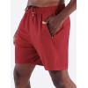 image:imageNELEUS Mens Basketball Shorts 7 Workout Running Shorts6083 3 Pack blackBlueRed
