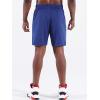 image:imageNELEUS Mens Basketball Shorts 7 Workout Running Shorts6083 3 Pack blackGreyBlue