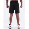image:imageNELEUS Mens Basketball Shorts 7 Workout Running Shorts6083 3 Pack blackGreyBlue
