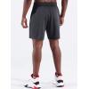 image:imageNELEUS Mens Basketball Shorts 7 Workout Running Shorts6083 3 Pack greyNavyOlive Green