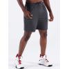 image:imageNELEUS Mens Basketball Shorts 7 Workout Running Shorts6083 3 Pack greyNavyOlive Green