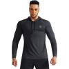image:imageNELEUS Mens Dry Fit Athletic Shirt Workout Running Long Sleeve Shirts with Hoods5071 Dark GreyLight Grey 2 Pack