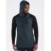 image:imageNELEUS Mens Dry Fit Athletic Shirt Workout Running Long Sleeve Shirts with Hoods5102 Dark GreySlate GreyRed 3 Pack