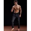 image:imageNELEUS Mens Workout Athletic Running Tapered Pants7006 2 Pack Black
