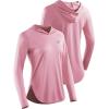 image:imageNELEUS Womens Sun Protection Running Athletic Long Sleeve Hoodie Shirts8090 2 Pack bluePink