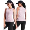 image:imageNELEUS Womens Racerback Yoga Workout Tank Top011 4 PackblackGreenPurplePink