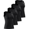 image:imageNELEUS Womens Racerback Yoga Workout Tank Top011 4 Packblack