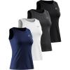 011# 4 Pack:black/Grey/Navy Blue/White