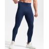 image:imageNELEUS Mens Dry Fit Compression Baselayer Pants Running Tights Leggings with Phone Pocket6109 2 Pack blackGreygreen
